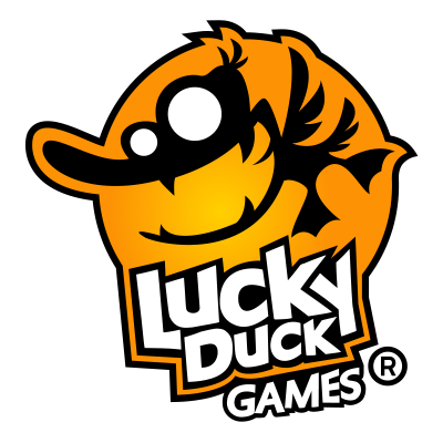 Logo de l'éditeur de jeux de société Lucky Duck Games